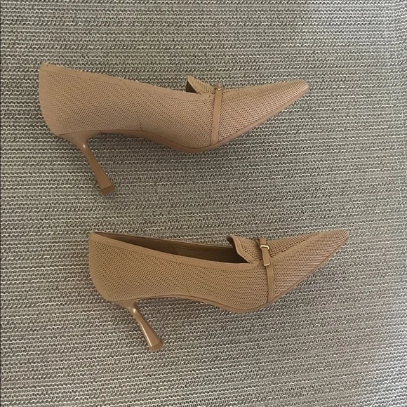 Practically 🆕 COSY ISLAND Tan Comfortable Women's pumps Size 8-  fits like 8.5 - Picture 7 of 8